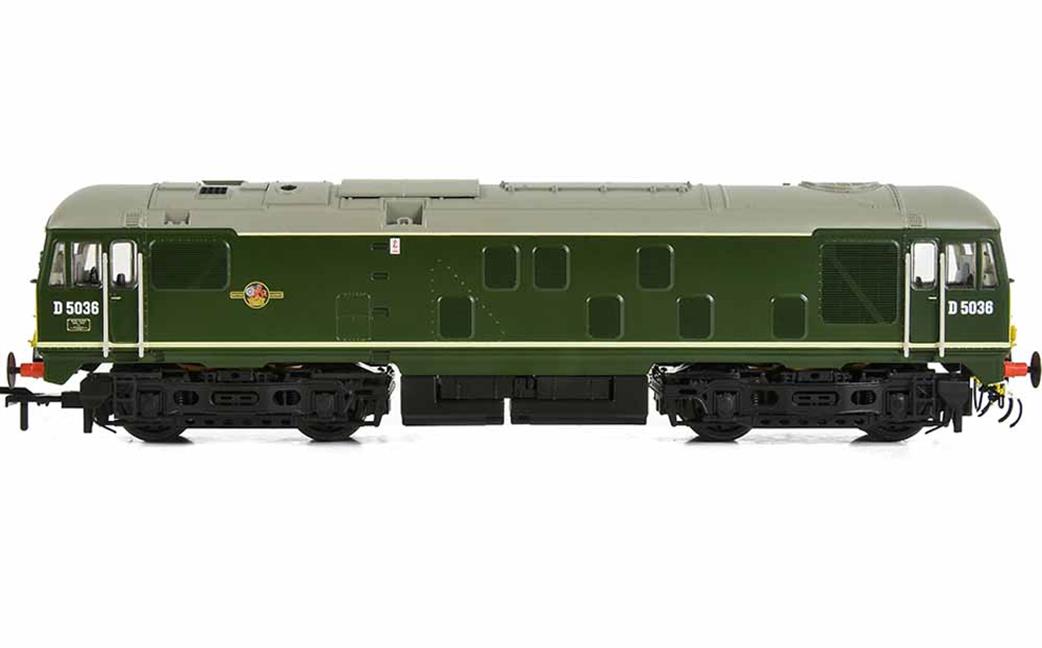 Bachmann OO 32-425 BR class 24 D5036 green small warning panels