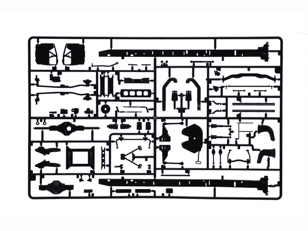 Italeri 3942 Frame Sprue