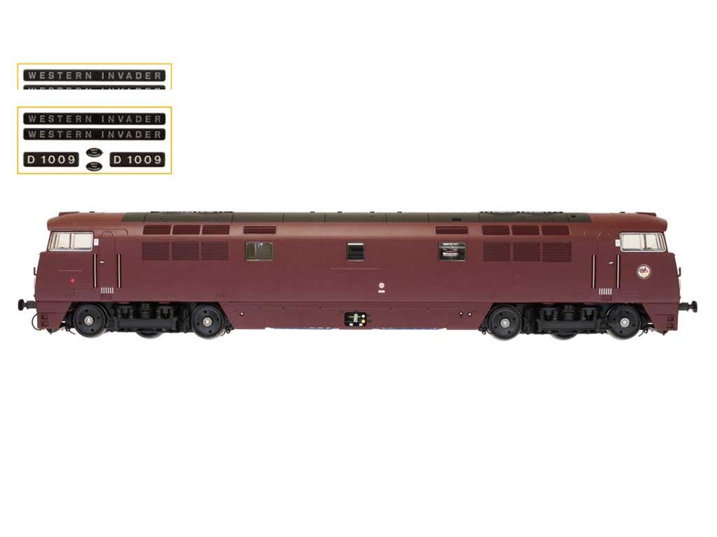 Dapol OO gauge 4D-003-021 Western Invader maroon