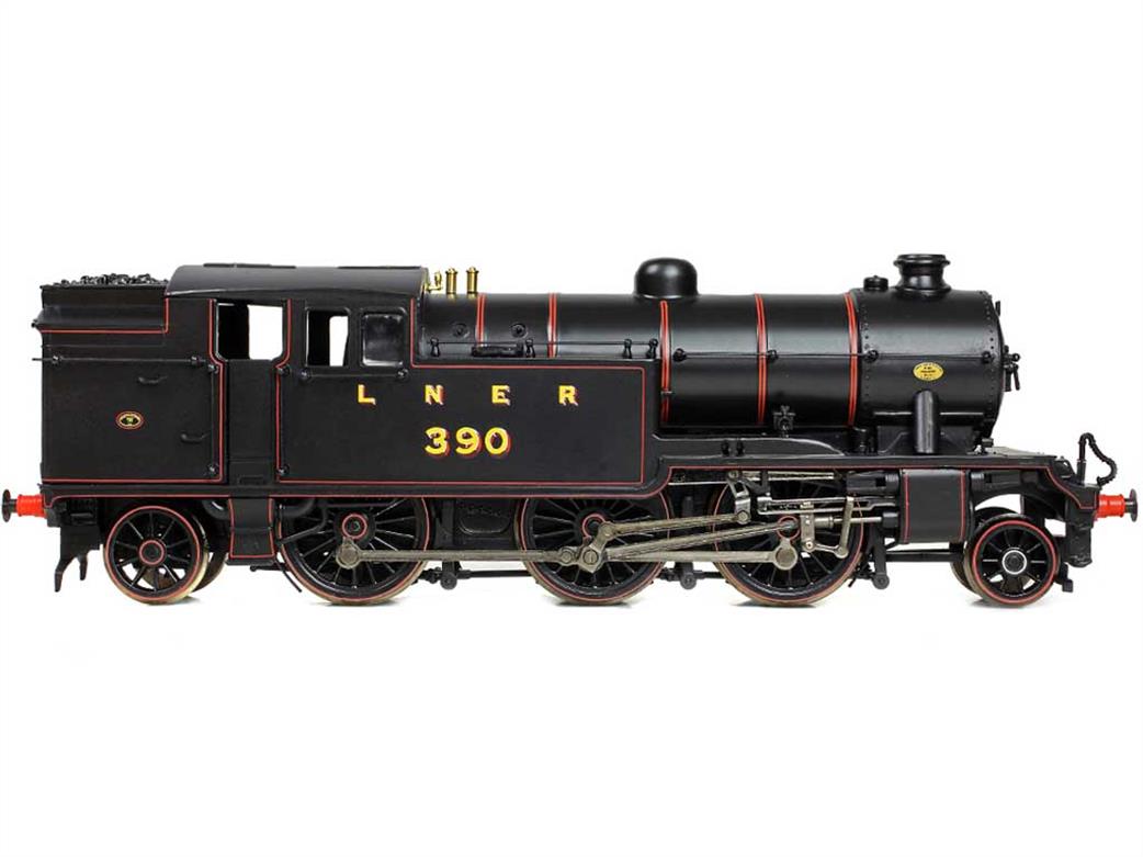 Bachmann OO gauge 31-617 LNER 390 Gresley class V3 2-6-2T lined black