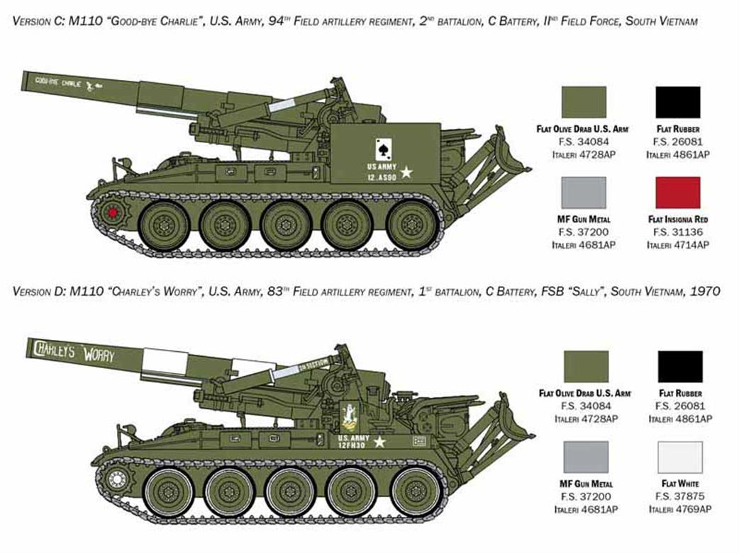 Italeri 6574 Camos C & D