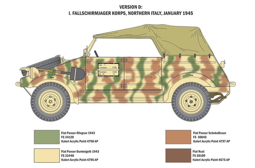 Italeri 7405 Paint Scheme 4