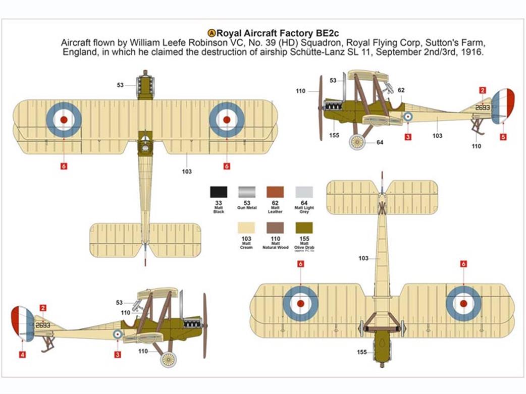 Airfix A02101 Camo 1 Sheet