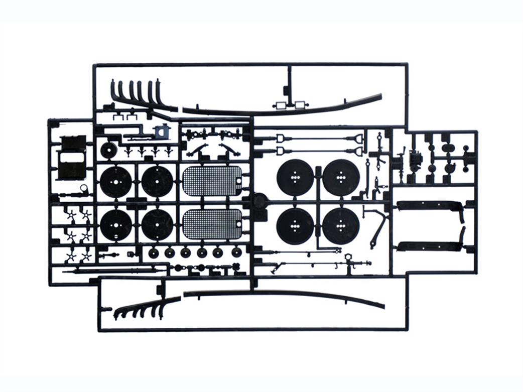 Italeri 4702 Sprue 2