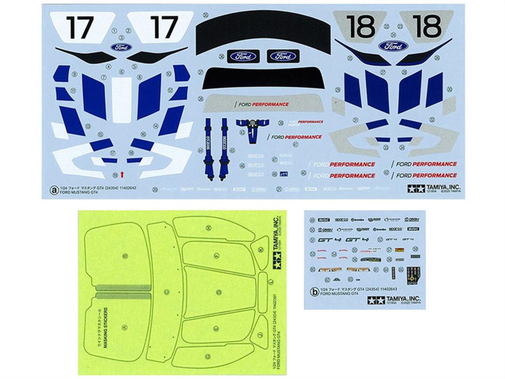 Tamiya 24354 Decals