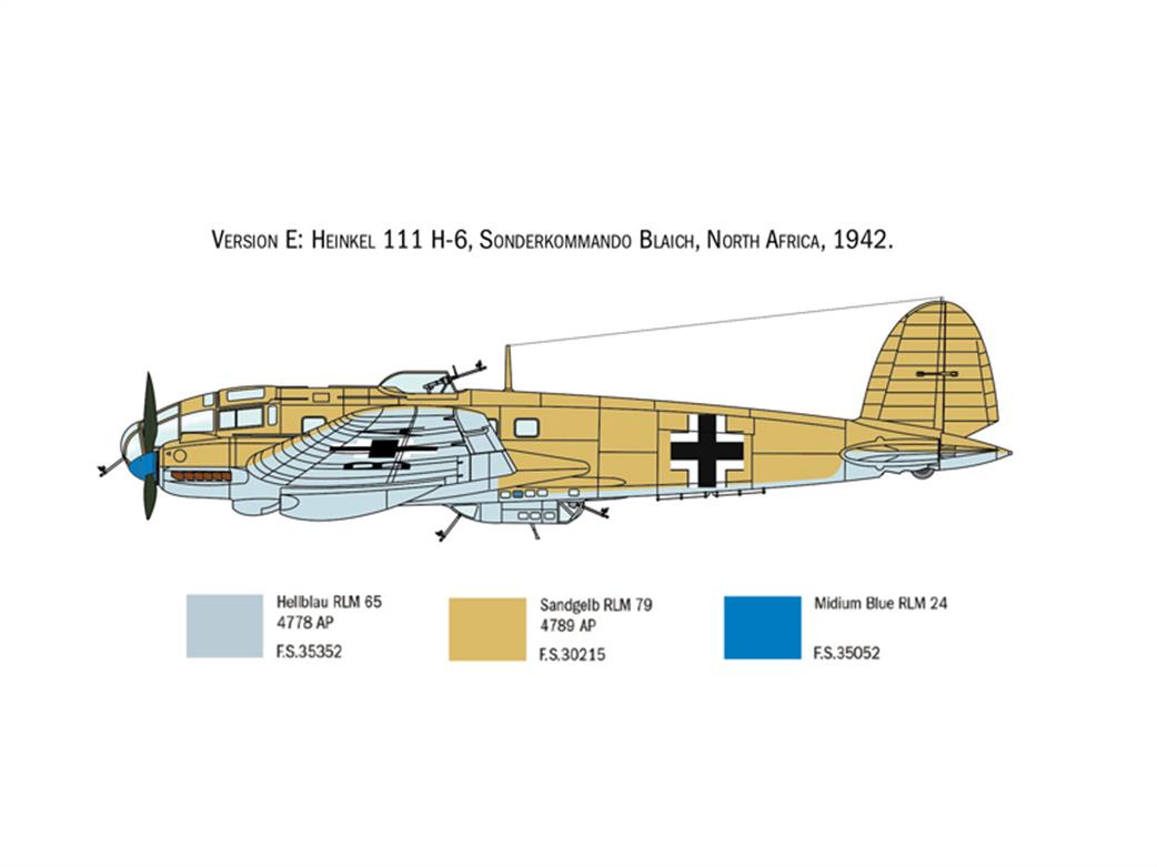 Italeri 1436 Decal Set E