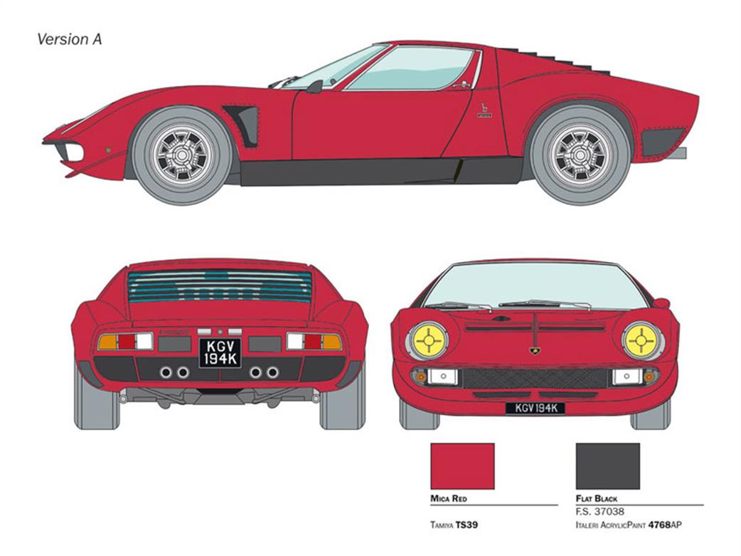 Italeri 3649 Version 1