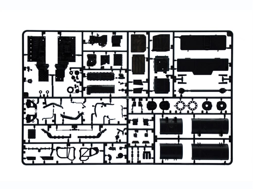 Italeri 3942 Engine Block Sprue