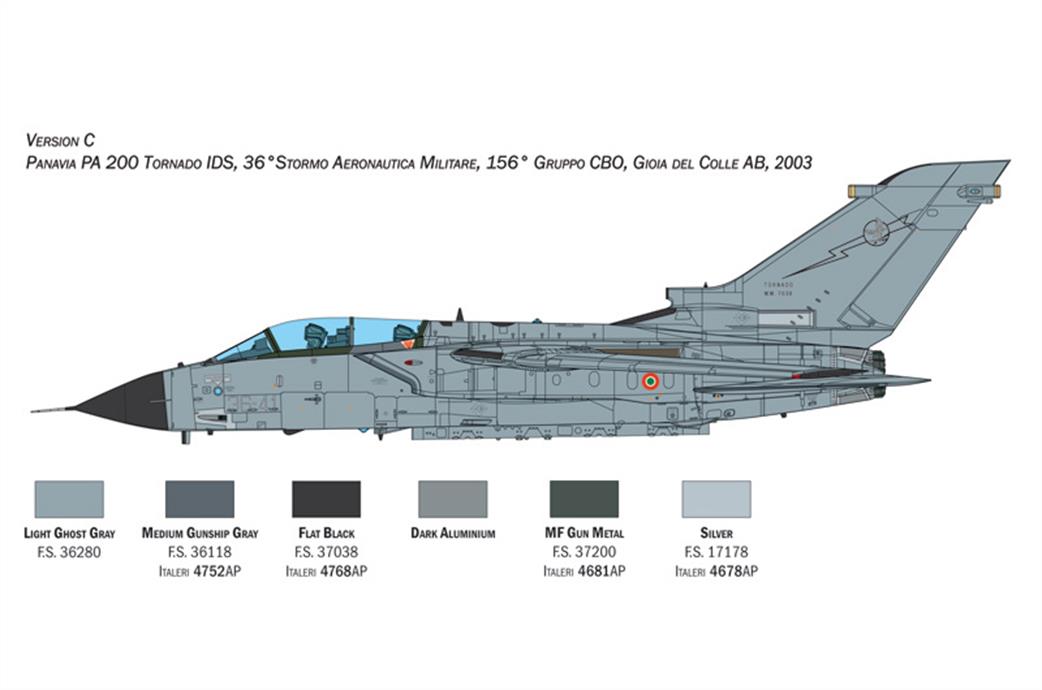 Italeri 2520 Tornado IDS 40th Anniversary Plastic Kit