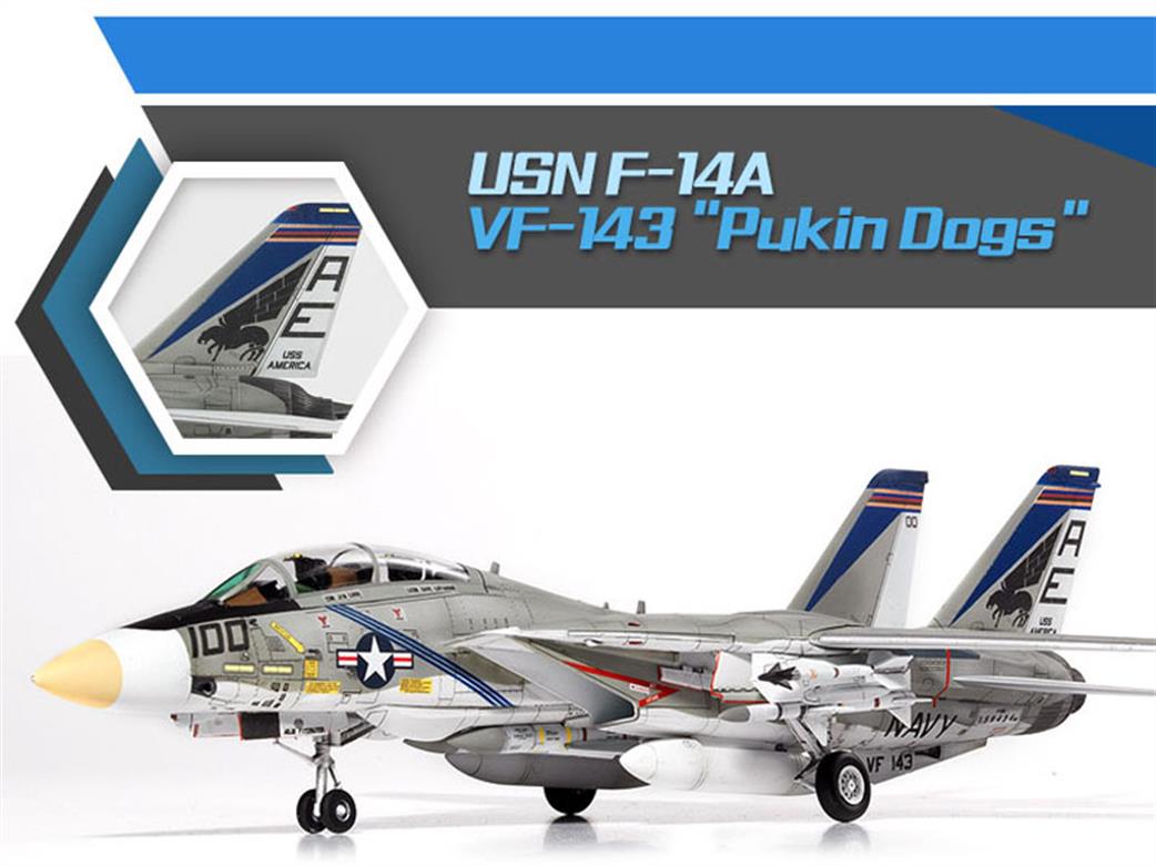 Academy 12563 USN F-14A Tomcat