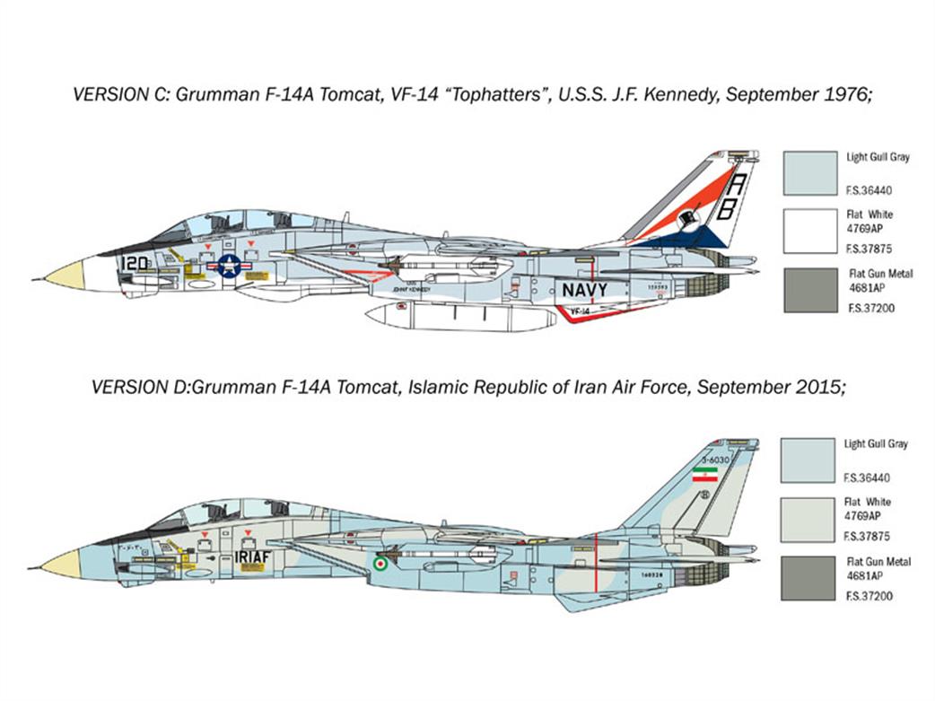 Italeri 1414 Camos C & D