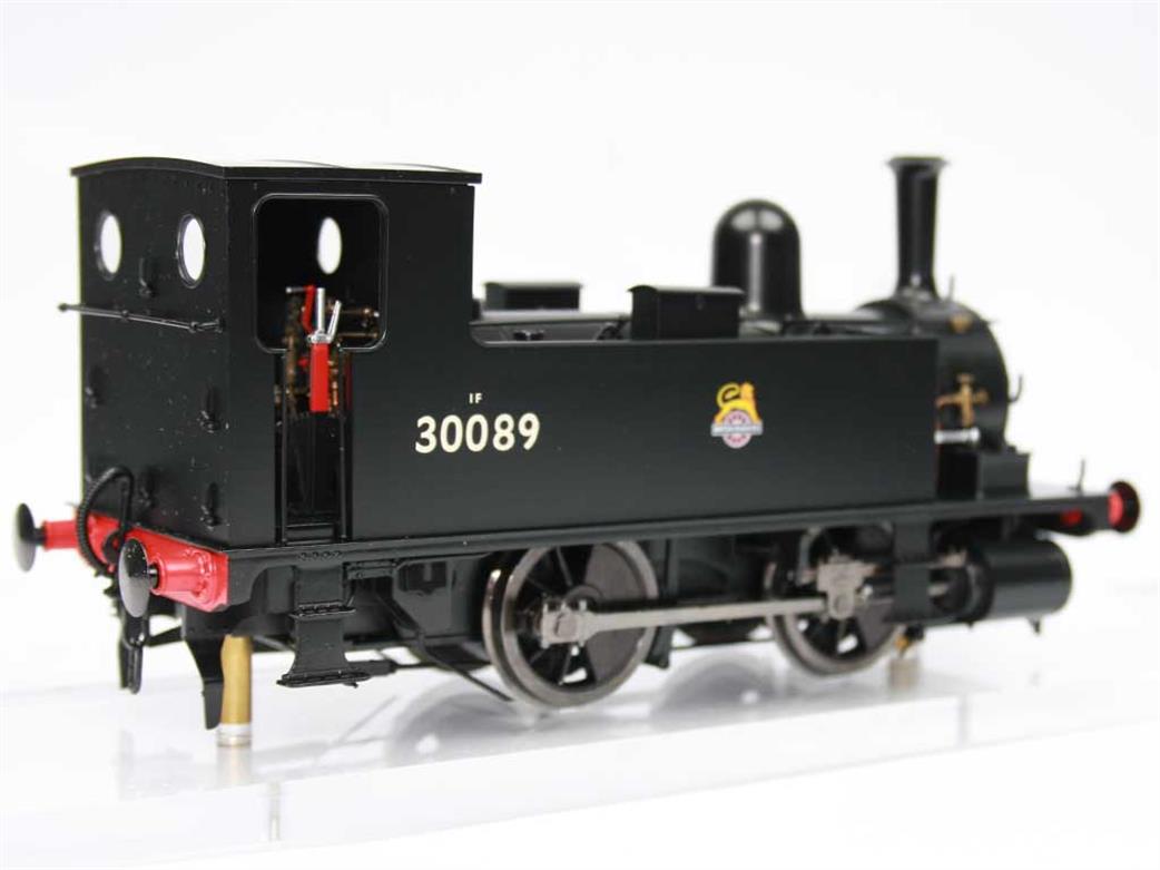 Dapol O gauge B4 0-4-0T BR 30089 early emblem