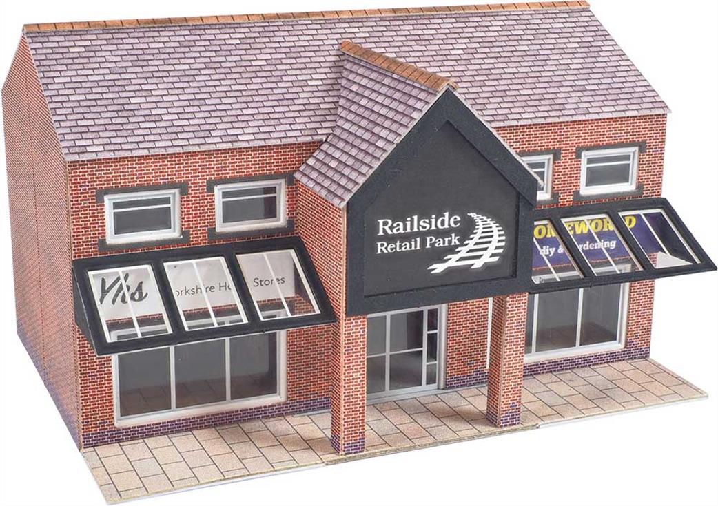 Metcalfe models N gauge printed card kit PN961 modern retail unit