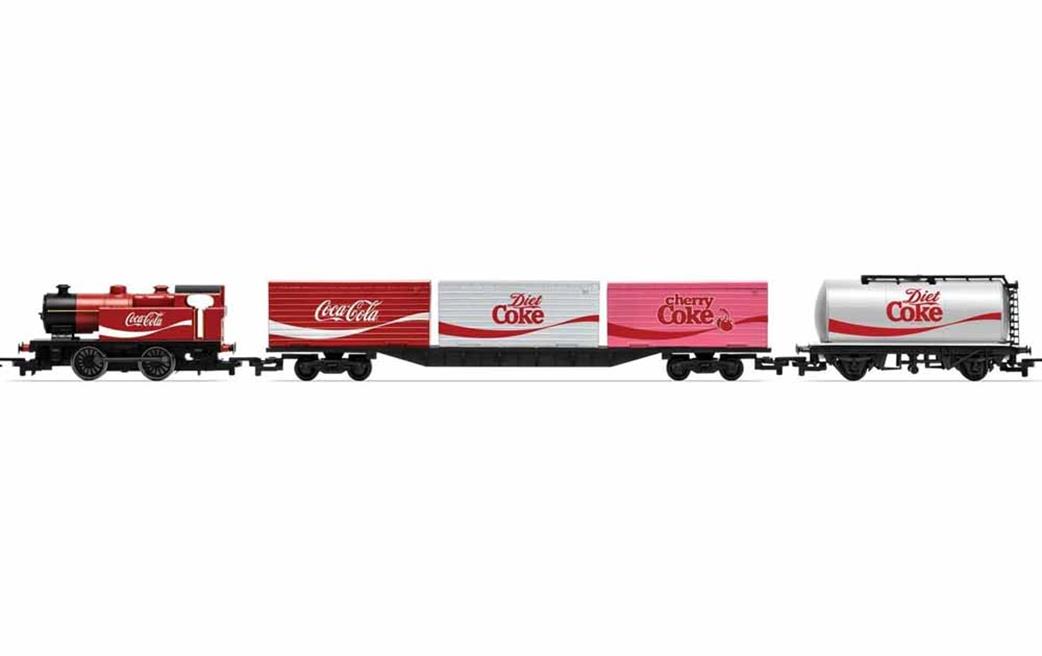 hornby r1276 sumertime coca cola train set