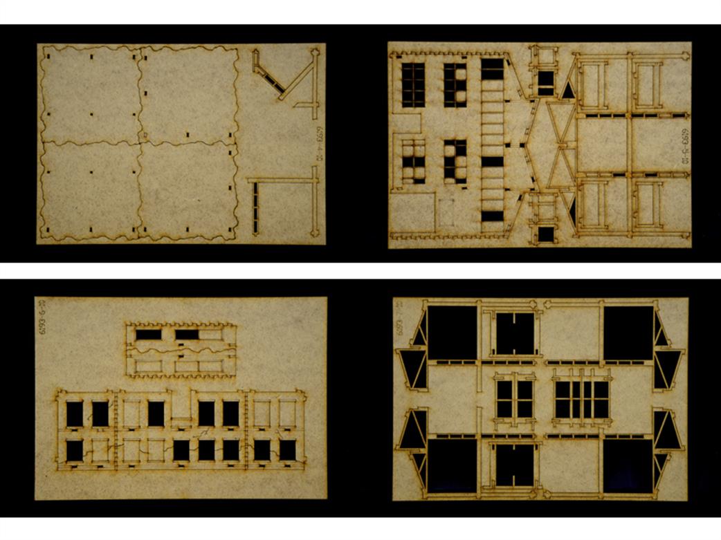 Italeri 6193 Building Wood 2