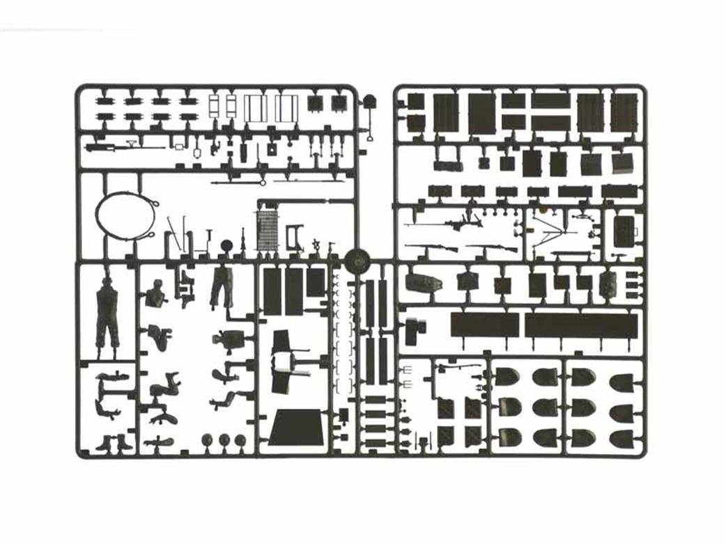 Italeri 6551 Sprue 2