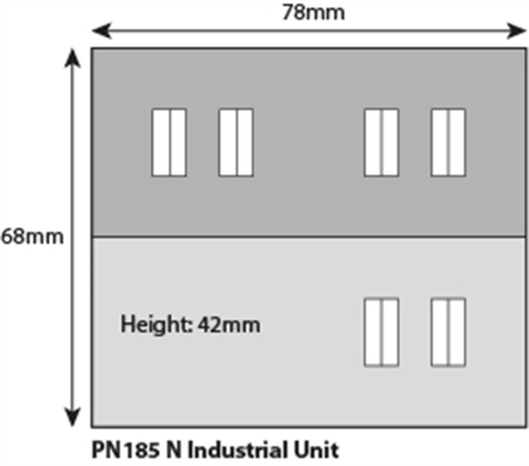 Metcalfe Kit PN185 footprint