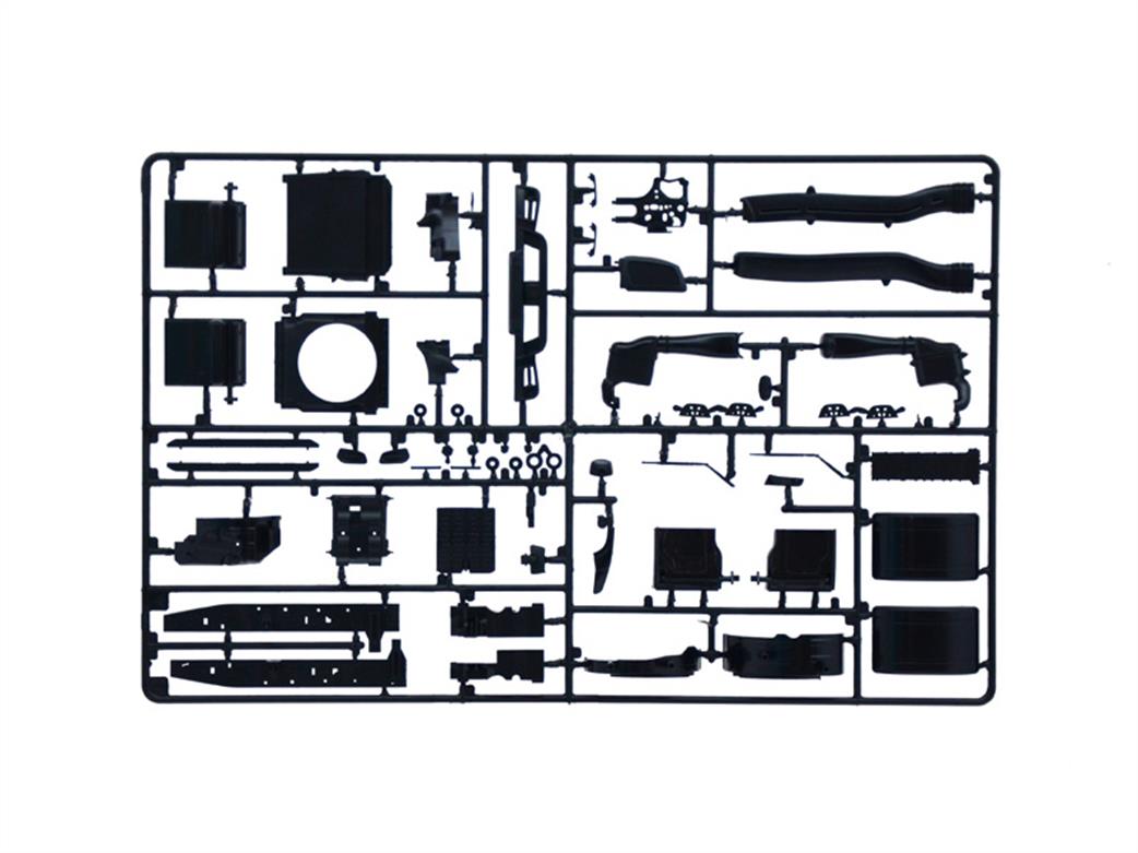 Italeri 3948 Black Parts Sprue