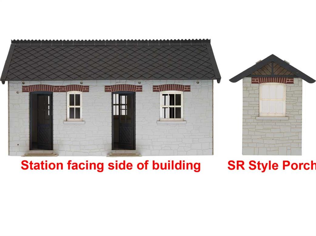 Dapol 7B-003-002 o gauge l&b chelfham station building kit