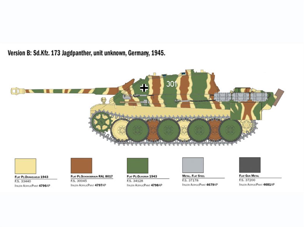 Italeri 6564 Version B