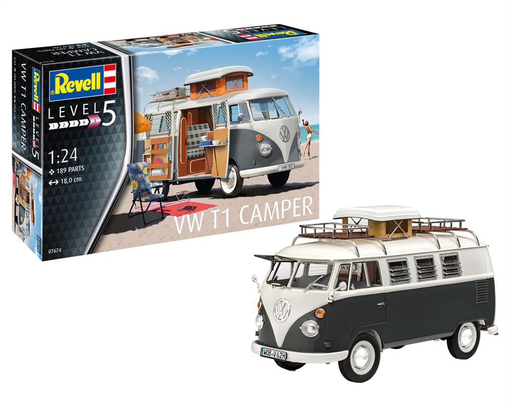 Revell 07674 Model & Box