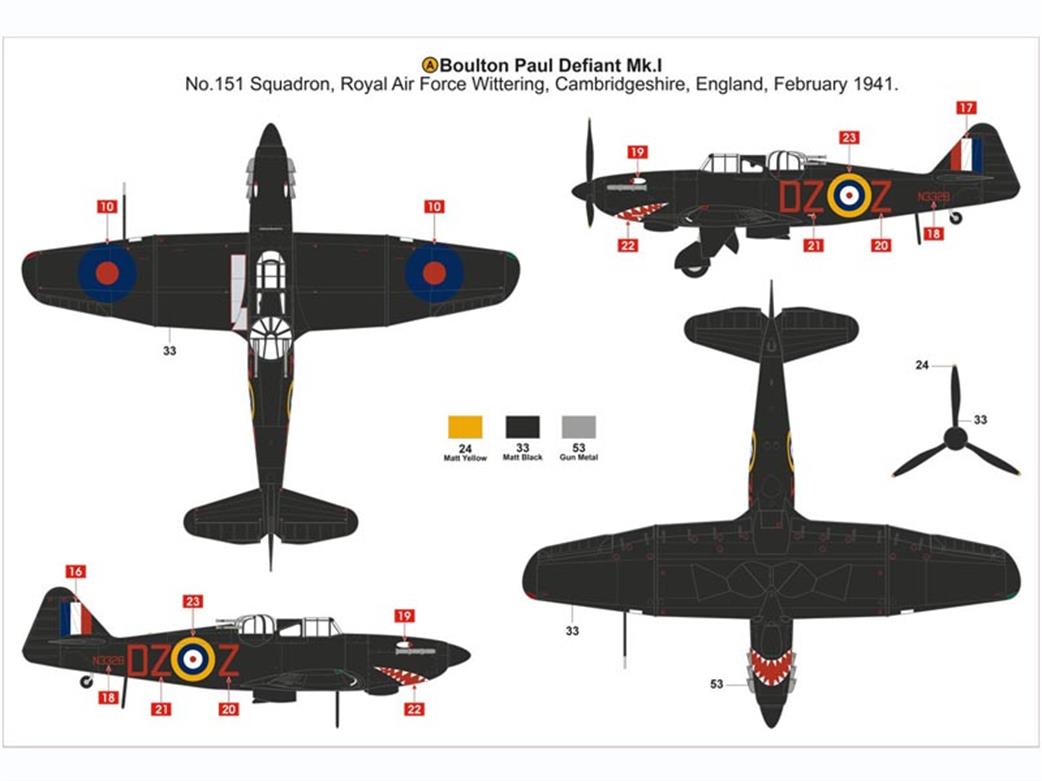 Airfix A05132 Camo 1 Sheet