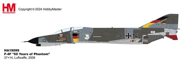 "F-4F ""50 Years of Phantom"" 37+14, Luftwaffe, 2008"