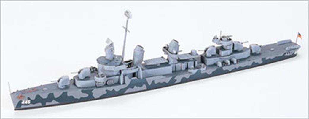 Tamiya 1/700 31902 US Destroyer DD445 Fletcher Class WW2 Waterline Series