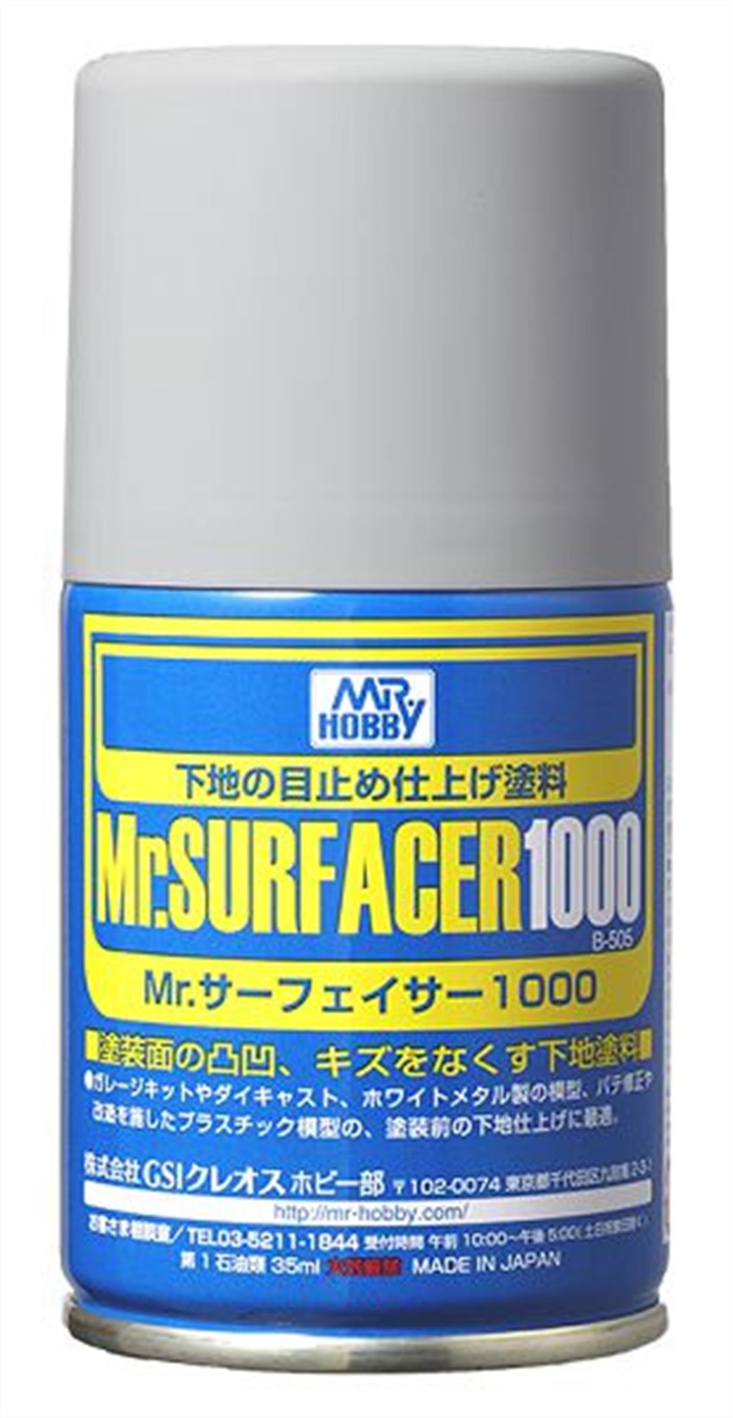 Gunze Sangyo  B505 Mr Surfacer 1000 170ml Aerosol