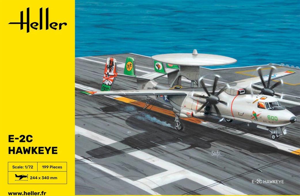 Heller  1/72 82300 E-2C Hawkeye Early Warning Aircraft Kit
