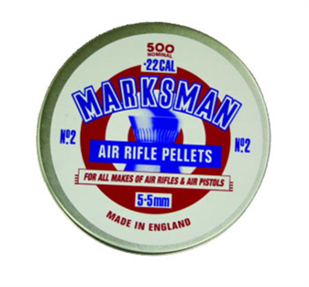 Crosman  AM702 Marksman .22 5.5mm Domed Pellets Tin of 500