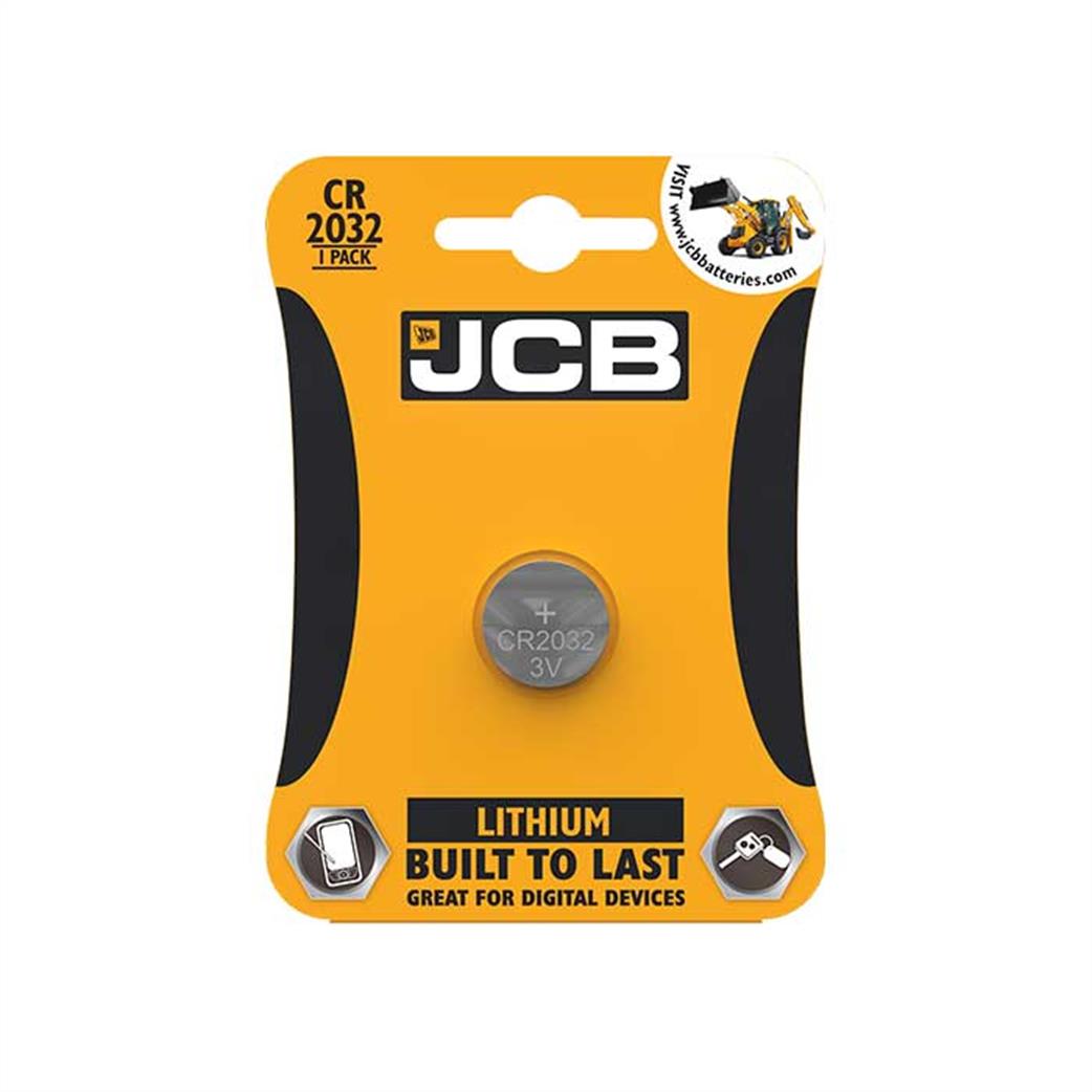 JCB  21002 CR2032 Lithium Button Battery