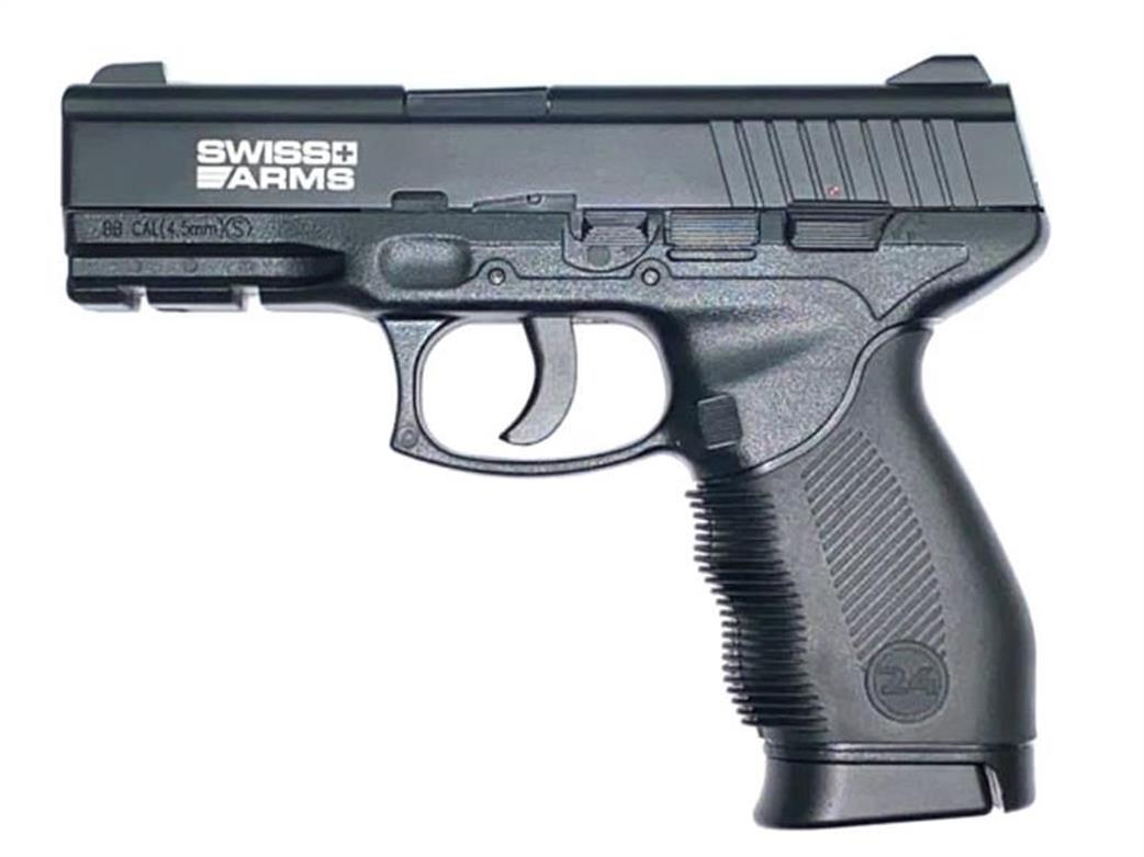 Swiss Arms  H10116 SA-24 Co2 Non Blowback Air Pistol 4.5mm