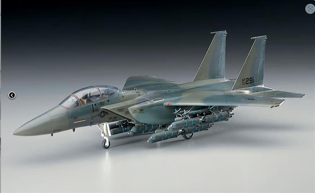 Hasegawa 1/72 00540 F-15E Stike Eagle US Airforce Fighter attacker Model