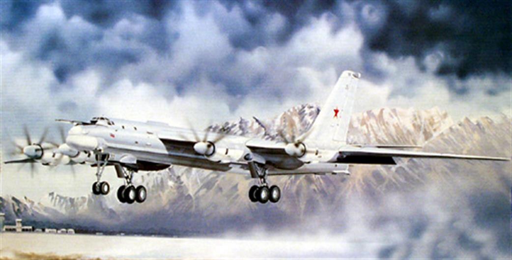 Trumpeter 1/72 01601 Tupolev Tu-95MS Bear-H