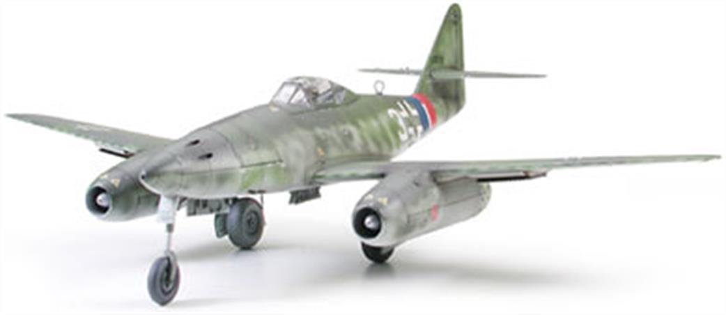 Tamiya 1/48 61087 Messerschmitt Me262A1a WW2 Jet Fighter model