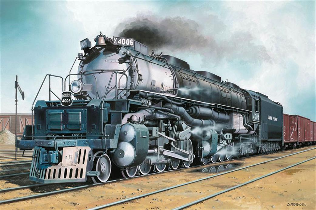 Revell 1/87 02165 Big Boy Locomotive Plastic Model Kit