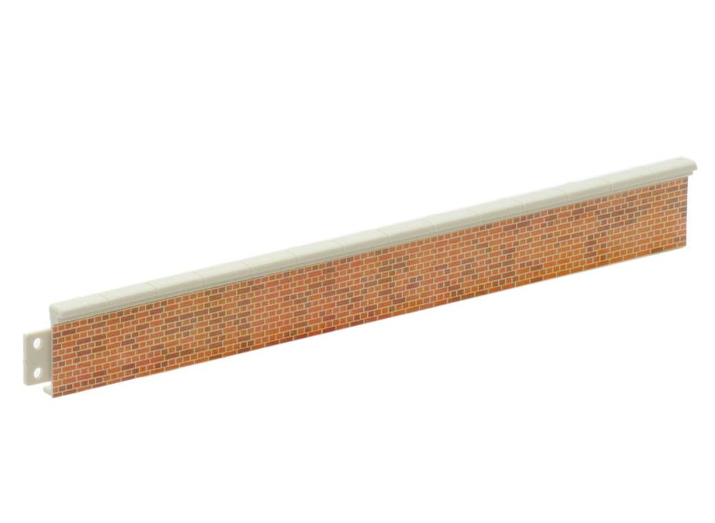 Peco OO LK-60 Platform Edging, Brick type, 168mm (6 5/8in) x 5