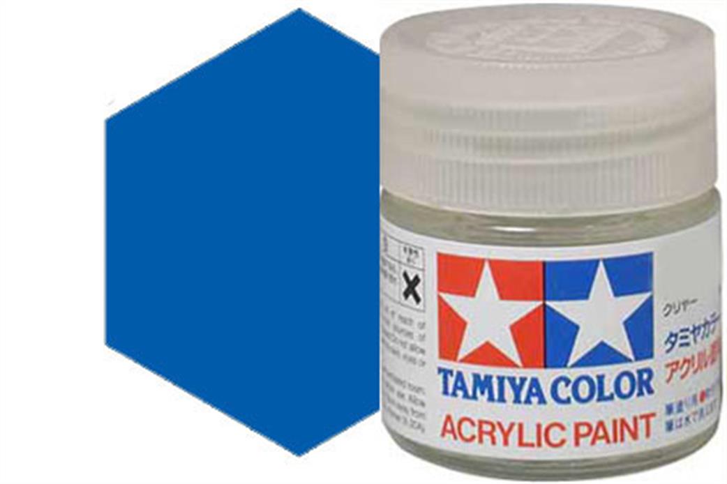 Tamiya  X-4 X4 Mini Acrylic Paint Blue 10ml