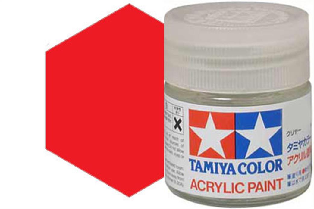 Tamiya  X-7 X7 Mini Acrylic Paint Red 10ml