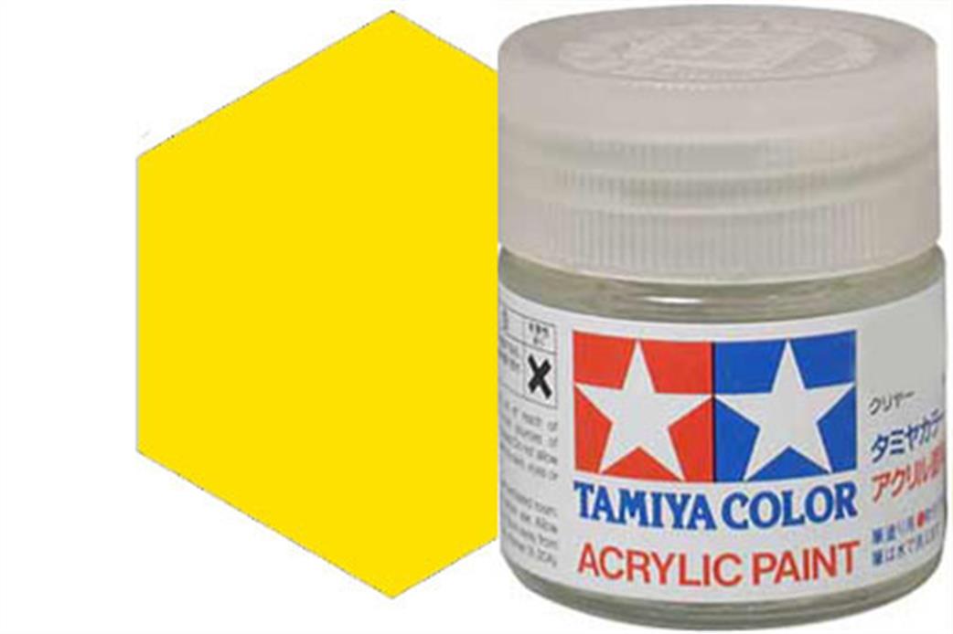 Tamiya  X-24 X24 Mini Acrylic Paint Clear Yellow 10ml