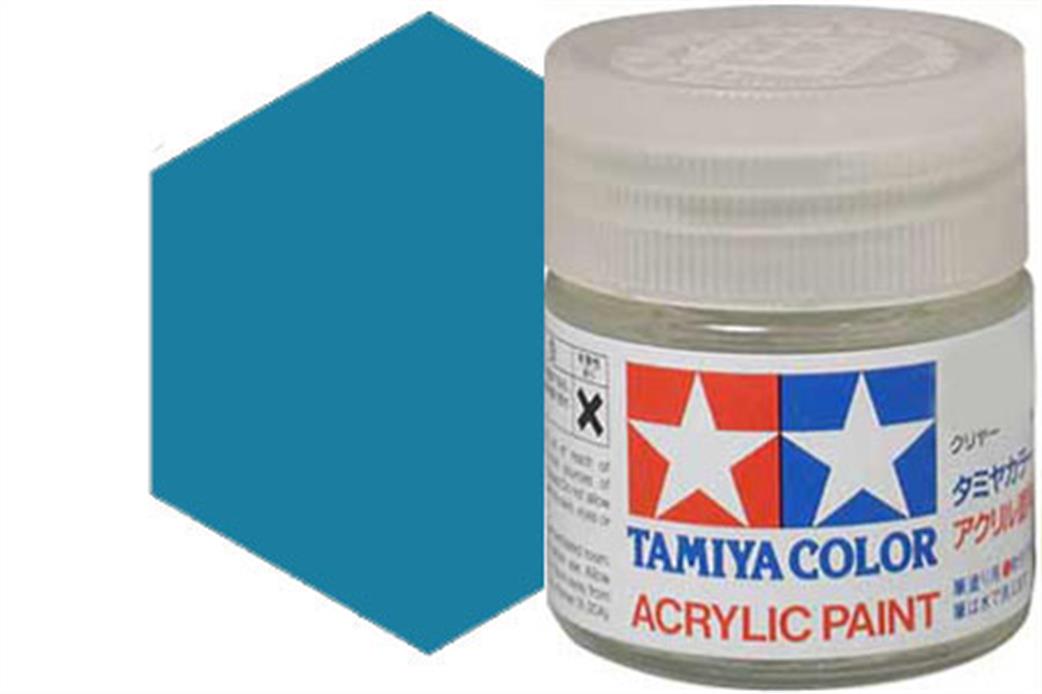 Tamiya  XF-18 XF18 Mini Acrylic Paint Med Blue 10ml