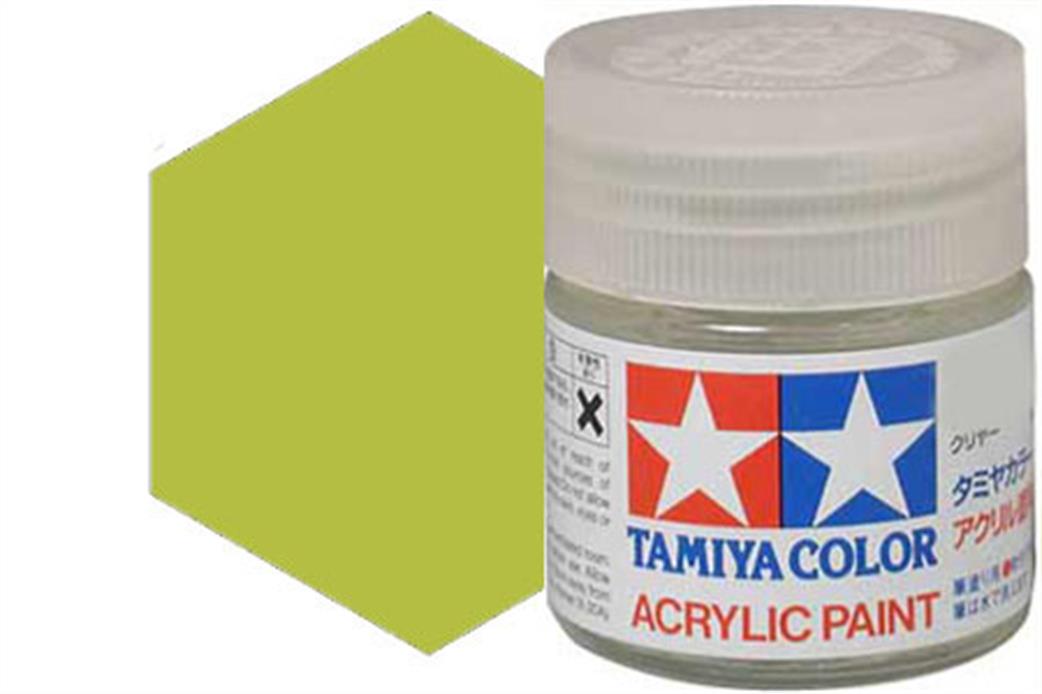 Tamiya  XF-4 XF4 Mini Acrylic Paint Yellow Green 10ml