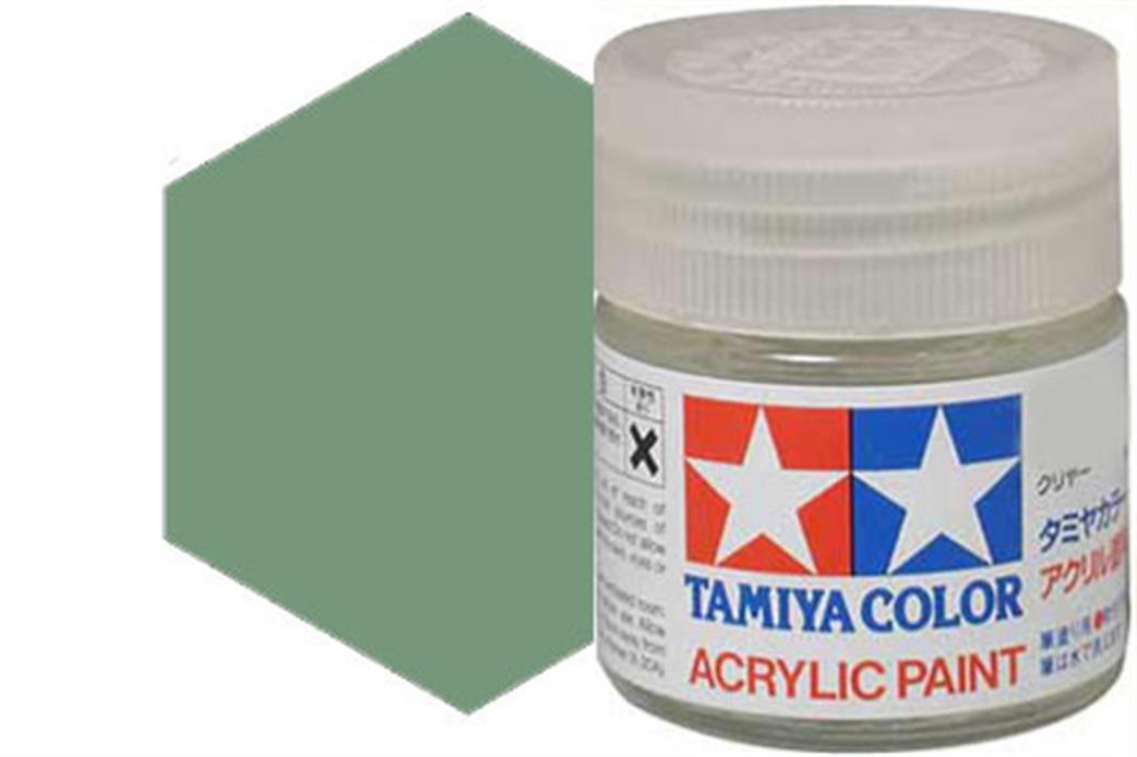 Tamiya  XF-71 XF71 Mini Acrylic Paint Cockpit Green 10ml