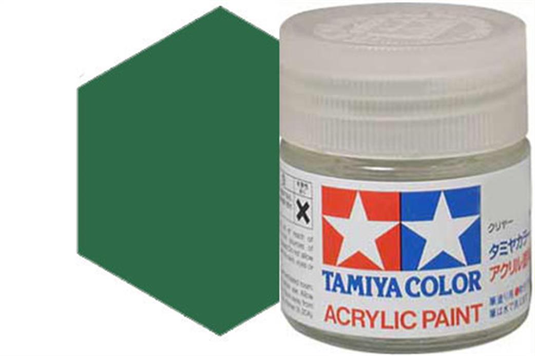 Tamiya  XF-26 XF26 Mini Acrylic Paint Deep Green 10ml