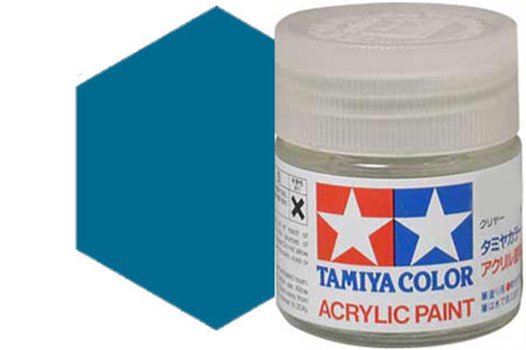 Tamiya  XF-8 XF8 Mini Acrylic Paint Flat Blue 10ml