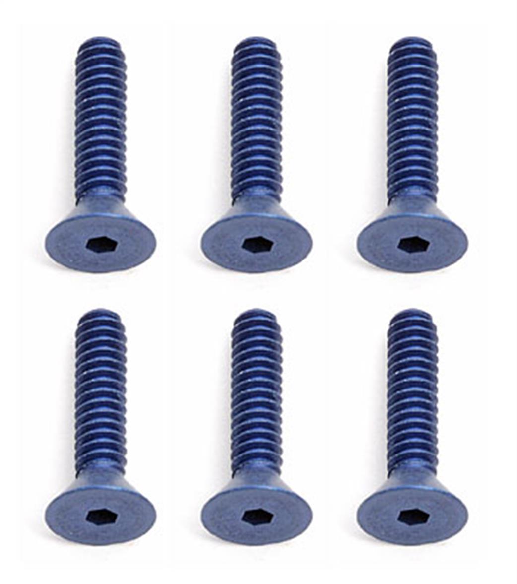 Team Associated  6938 FT 4-40 x 1/2in Flat Head Socket Screw