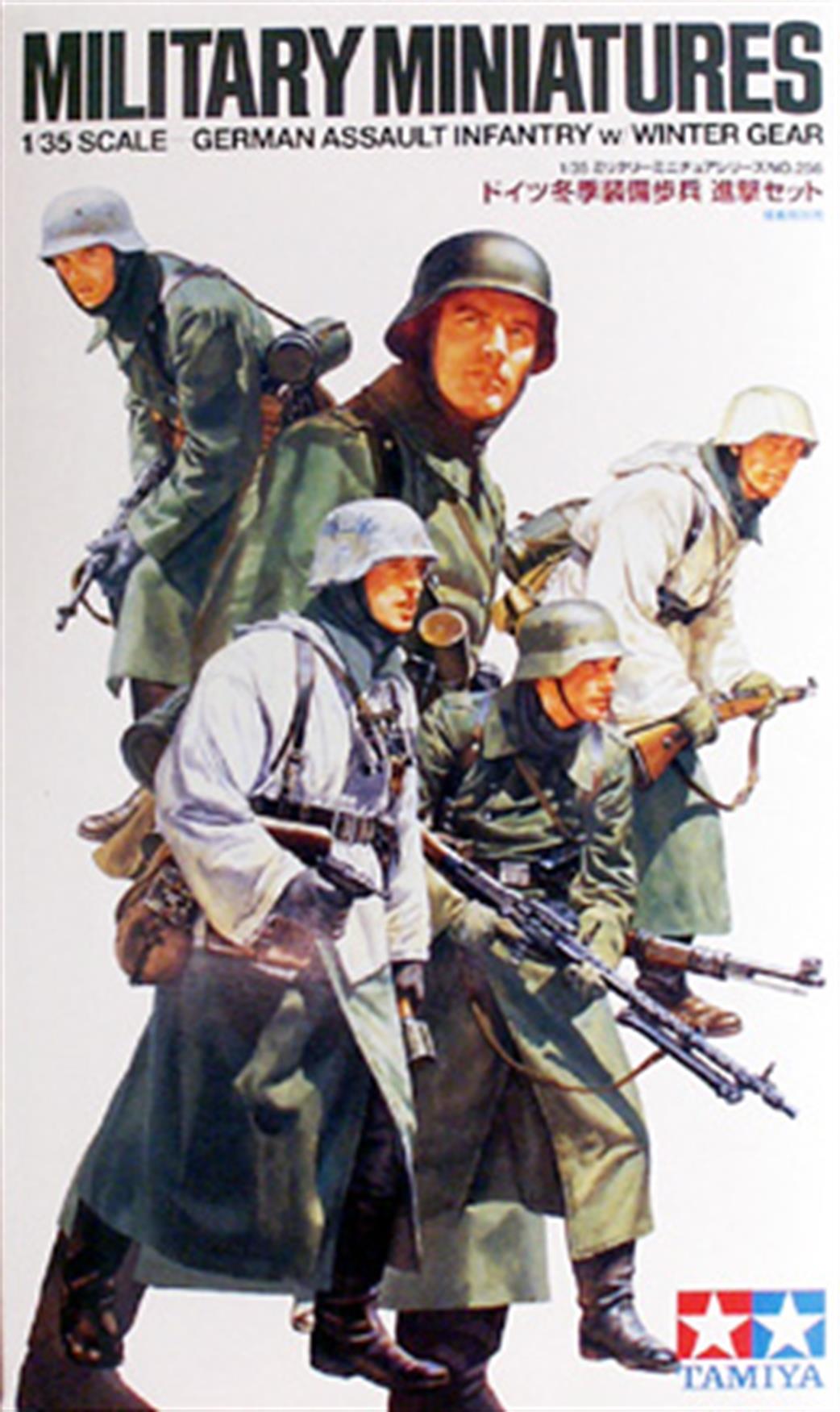 Tamiya 1/35 35256 German Assault Infantry with Winter Gear WW2