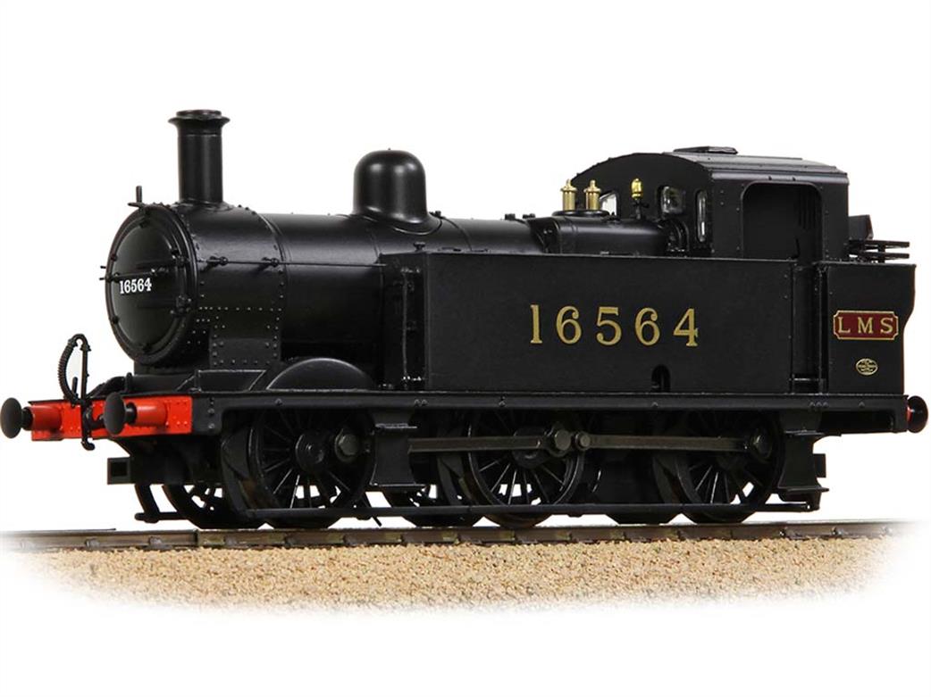 Bachmann OO 32-227C LMS 16564 Fowler Class 3F Jinty 0-6-0T Shunting Engine LMS Black