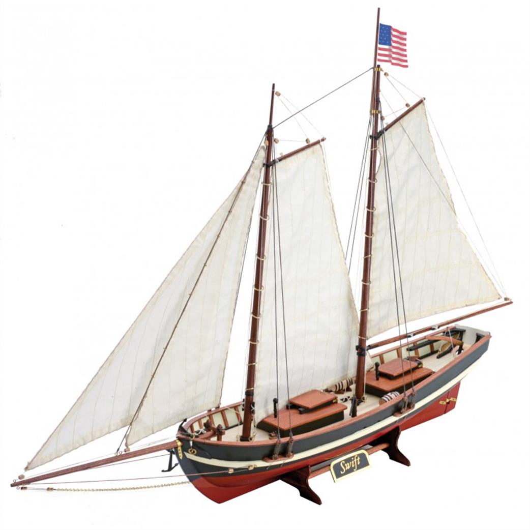 Artesania Latina 1/50 22110 Swift 1805 Virginia Pilot Wooden Boat Kit